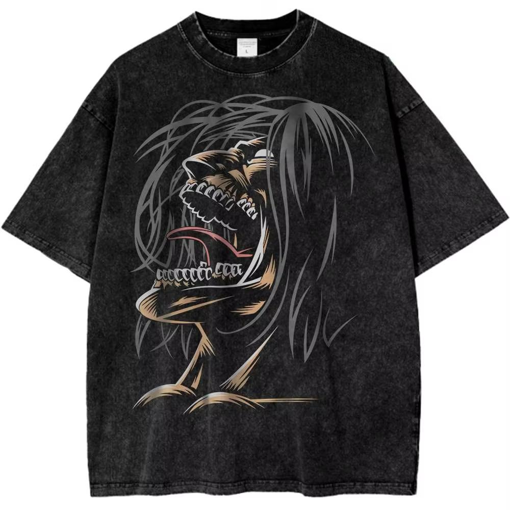 Yeager Attack on Titan Vintage TShirt Anime AOT Shirt Mens Summer Fashion Street Harajuku YK Clothing Ins Yk M
Yeager Attack on Titan Vintage TShirt Anime AOT Shirt Mens Summer Fashion Street Harajuku YK Clothing Ins Yk M