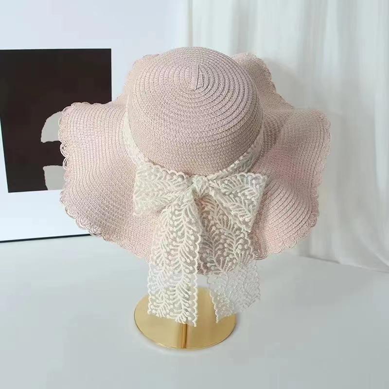 Солом яний капелюх жіночий милий сонцезахисний капелюх морський відпочинок пляжний капелюх сезон шнурівка мереживо шкіряний капелюх плетений бриль M(56-58cm) рожевий
Солом яний капелюх жіночий милий сонцезахисний капелюх морський відпочинок пляжний капелюх сезон шнурівка мереживо шкіряний капелюх плетений бриль M(56-58cm) рожевий