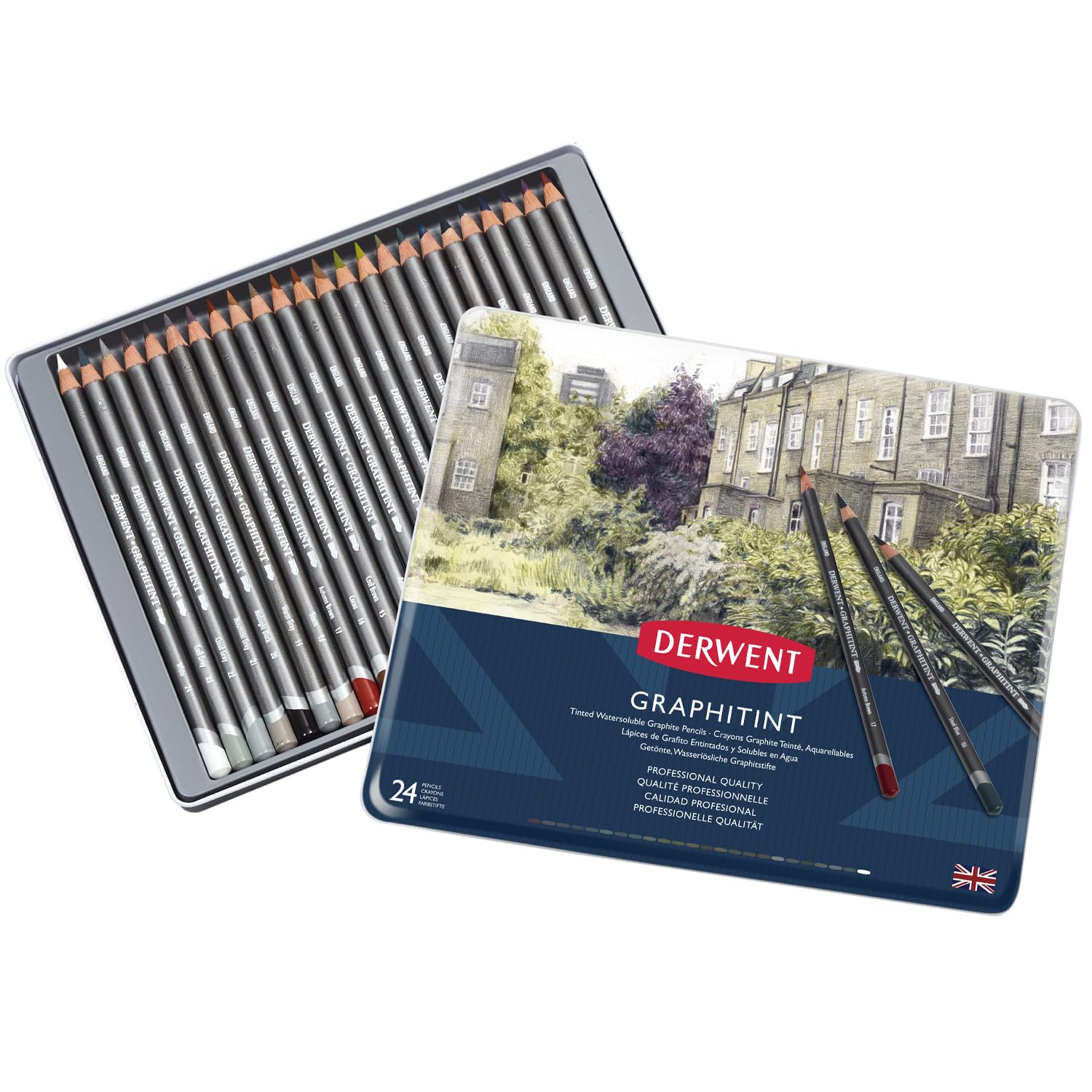 Набор Derwent Graphitint 700803 24 цвета
Набор Derwent Graphitint 700803 24 цвета