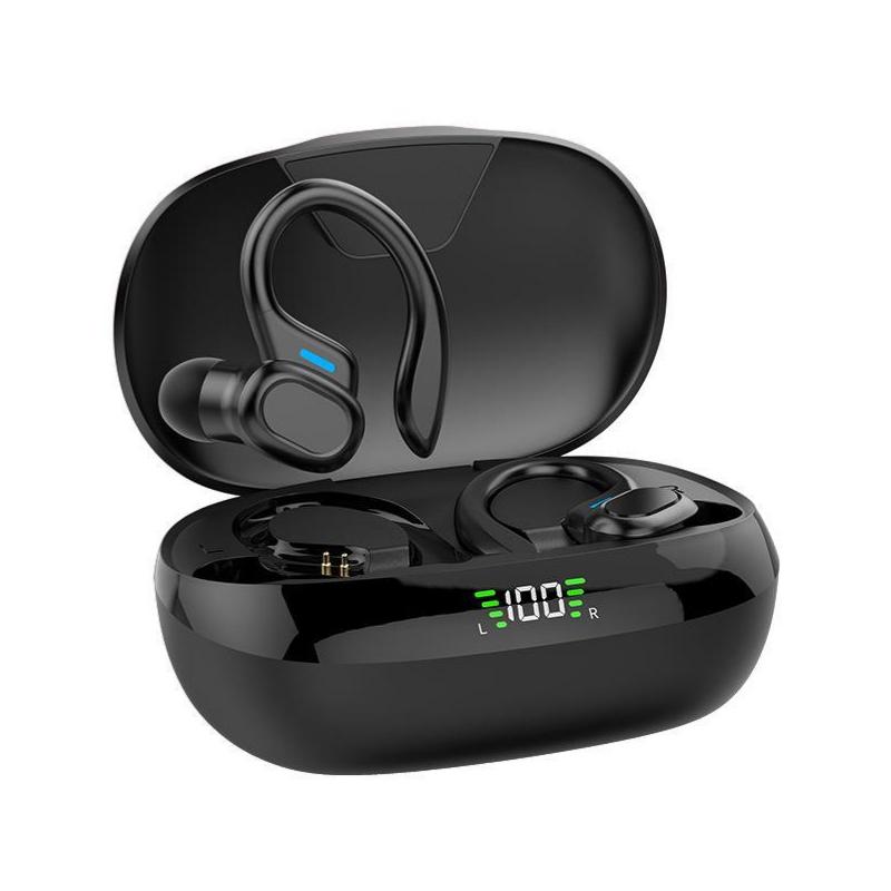 Soleeanre Wireless Earphone Sport Headset with Microphones HiFi Stereo LED Display Hi-Tech Earbuds for Sports чорний
Soleeanre Wireless Earphone Sport Headset with Microphones HiFi Stereo LED Display Hi-Tech Earbuds for Sports чорний