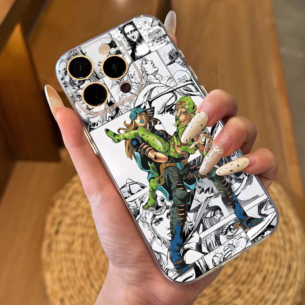 JoJos Latest Work Steel Ball Run Phone Case For IPhone 17 16 Pro Max 15 14 13 11 12 Mini Xs X Xr 7 8 Plus Se Transparent Cover iPhone17 Pro Max
JoJos Latest Work Steel Ball Run Phone Case For IPhone 17 16 Pro Max 15 14 13 11 12 Mini Xs X Xr 7 8 Plus Se Transparent Cover iPhone17 Pro Max