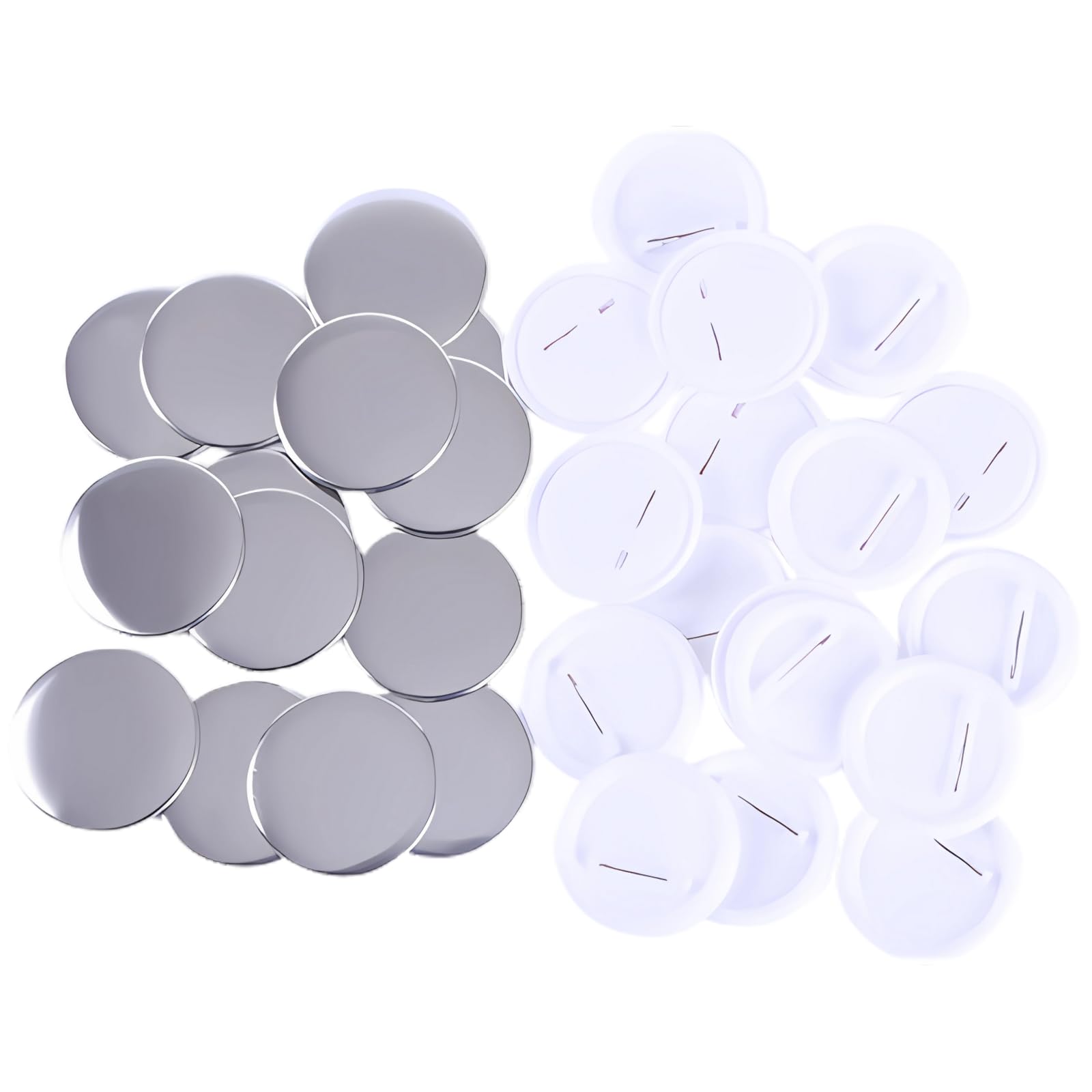 YSKSTORE Tin Badge Material Set, Tin Badge Parts, Tin Can Badge Kit, Safety Pin Type, 58mm, 100 Pieces
YSKSTORE Tin Badge Material Set, Tin Badge Parts, Tin Can Badge Kit, Safety Pin Type, 58mm, 100 Pieces