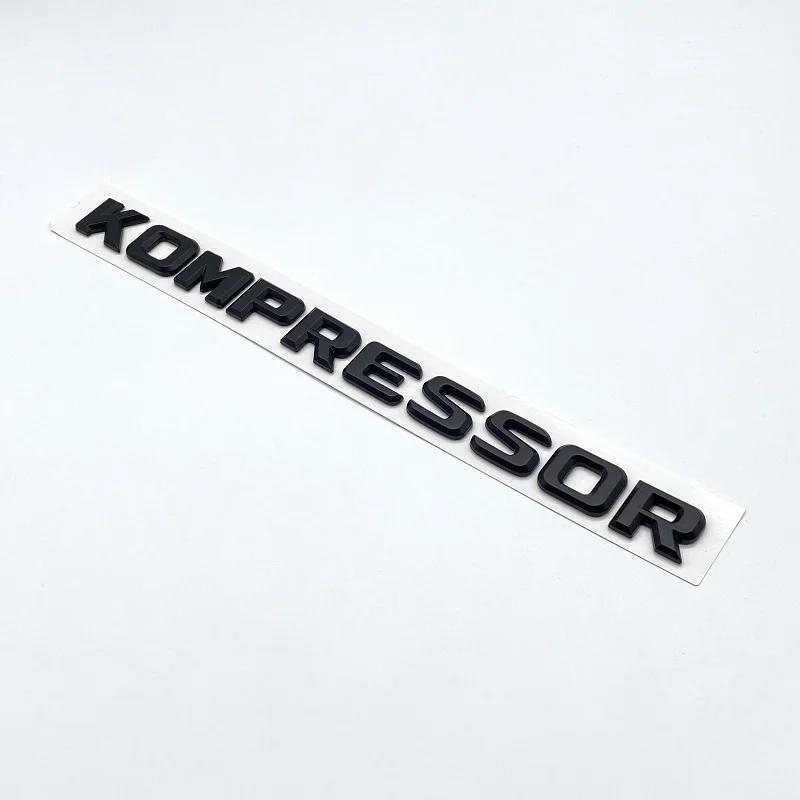 Chrome Black for Mercedes Benz Kompressor Emblem Rear Trunk Badge Lettering Stickers CLK SLK SL CLS ML A B C S R Class Accessori Kompressor(1pcs) матовый черный
Chrome Black for Mercedes Benz Kompressor Emblem Rear Trunk Badge Lettering Stickers CLK SLK SL CLS ML A B C S R Class Accessori Kompressor(1pcs) матовый черный