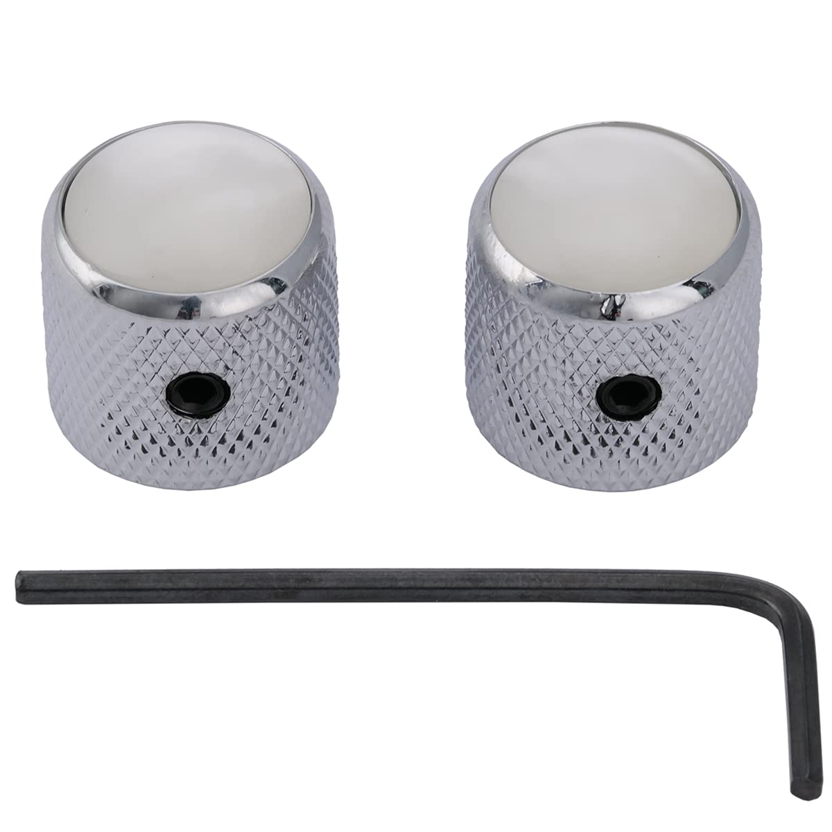 Musiclily Pro 6mm Steel Dome Guitar Knobs with White Pearl Tops and Screw Mounts for Telecaster Electric Guitars and Precision Chrome of Basses, (Set
Musiclily Pro 6mm Steel Dome Guitar Knobs with White Pearl Tops and Screw Mounts for Telecaster Electric Guitars and Precision Chrome of Basses, (Set
