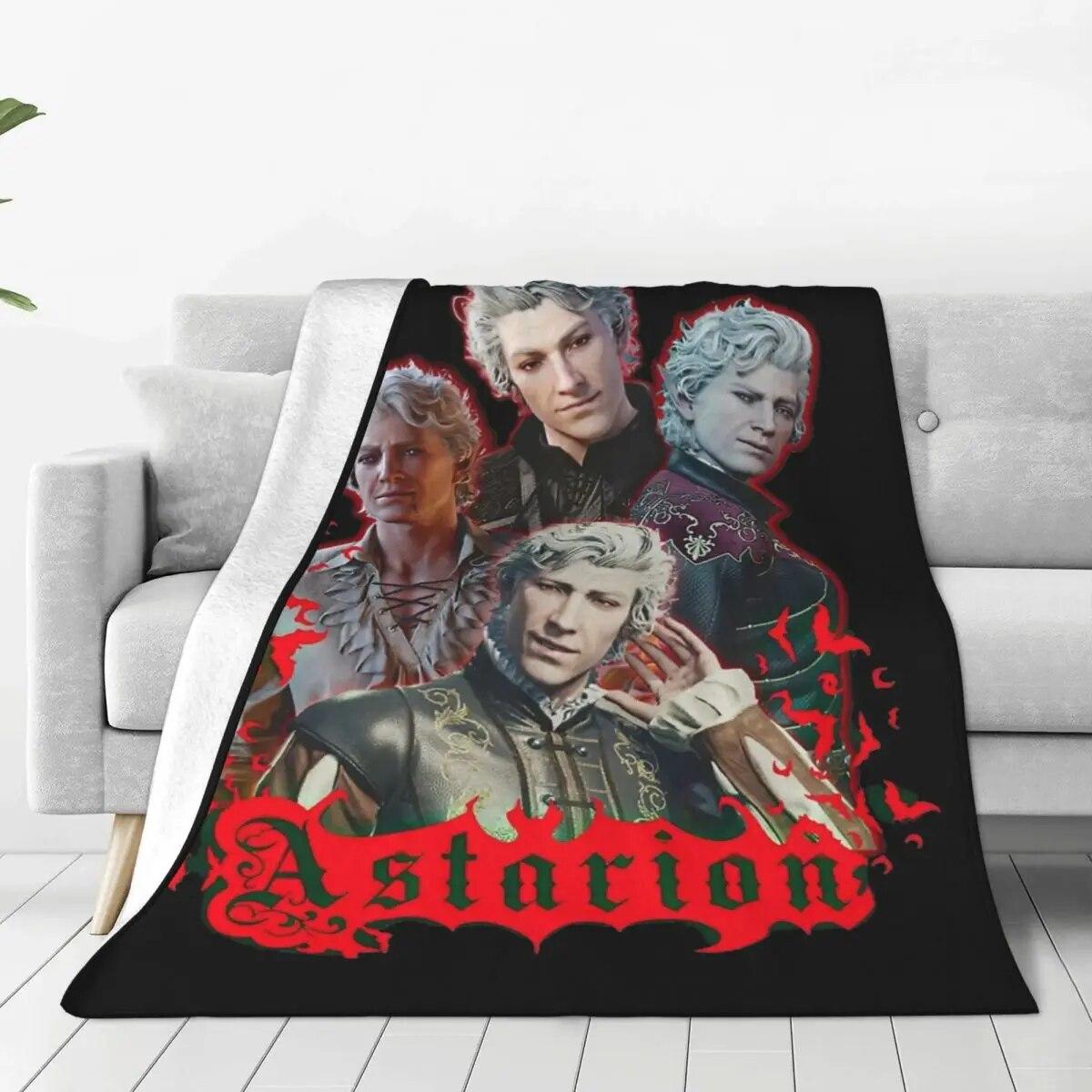 Astarion Fleece Blanket Baldur s Gate Game Funny Throw Blanket for Home Hotel Sofa 150*125cm Plush Thin Quilt
Astarion Fleece Blanket Baldur s Gate Game Funny Throw Blanket for Home Hotel Sofa 150*125cm Plush Thin Quilt