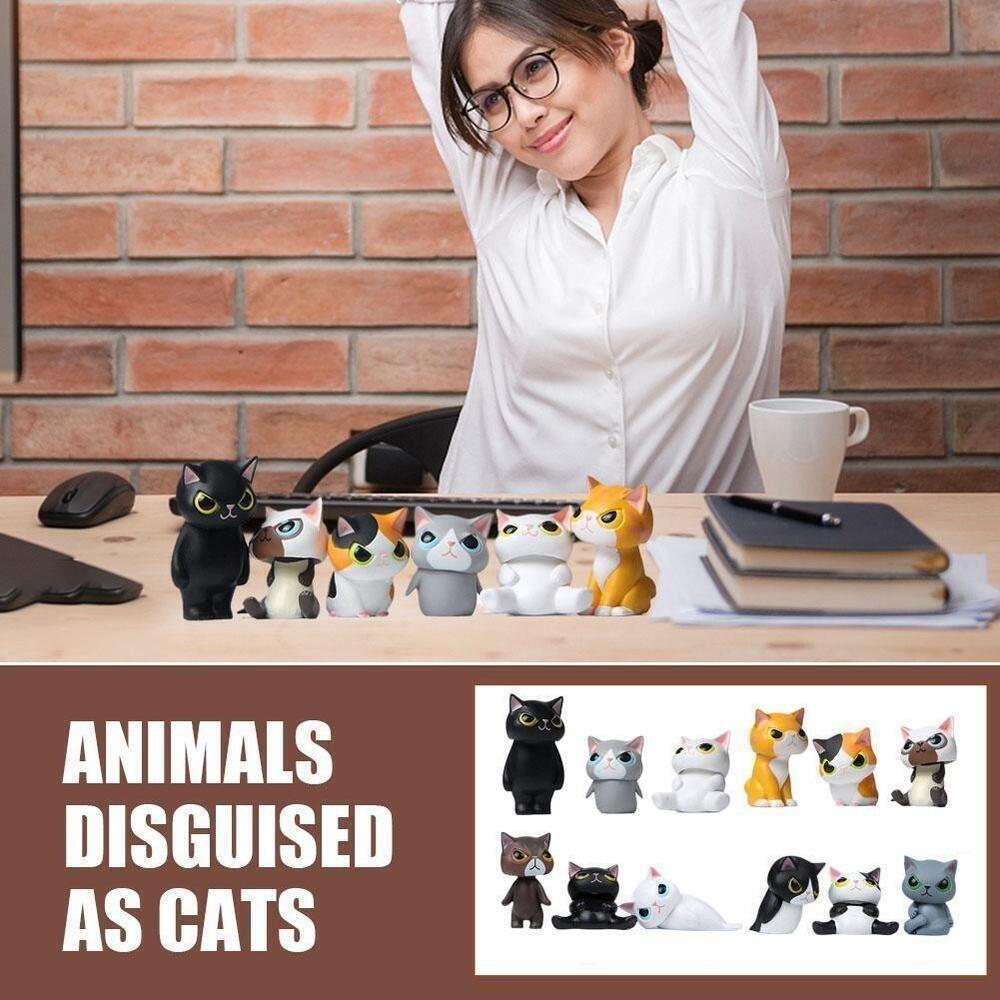 6Pcs/Set PVC Cat Figures Garden Miniature Decor Cat Doll New Landscaping Doll B
6Pcs/Set PVC Cat Figures Garden Miniature Decor Cat Doll New Landscaping Doll B