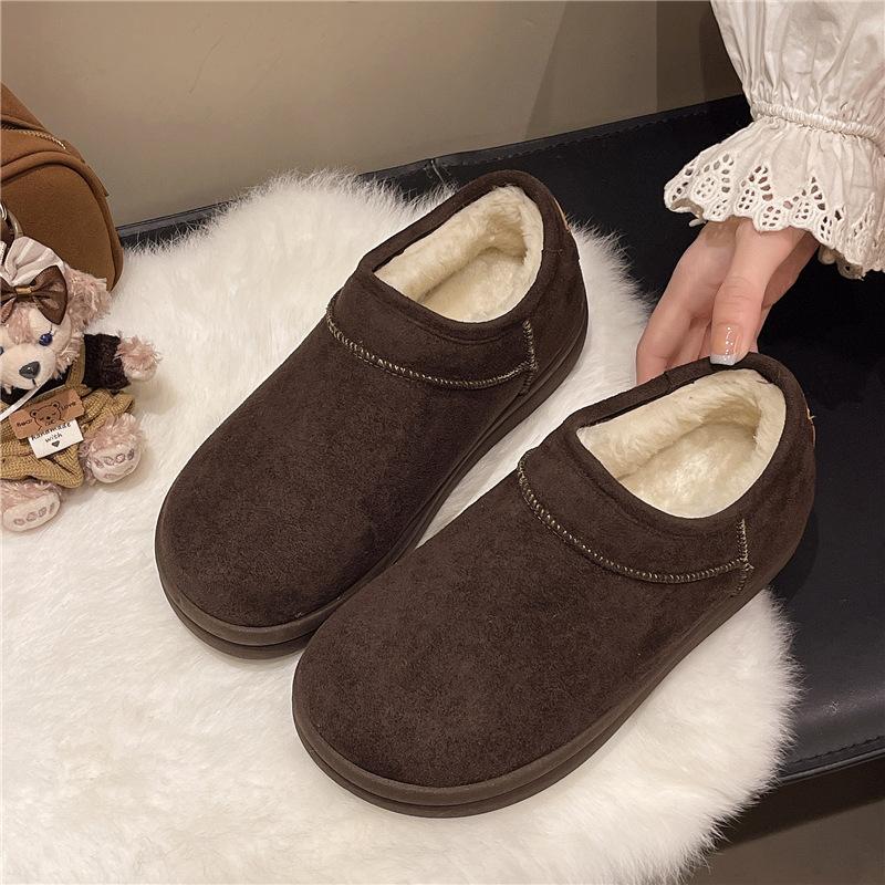 Women s thick-soled one-step winter warm fur an inner lining long plush snow boots non-slip wear casual sports cotton boots 35
Women s thick-soled one-step winter warm fur an inner lining long plush snow boots non-slip wear casual sports cotton boots 35