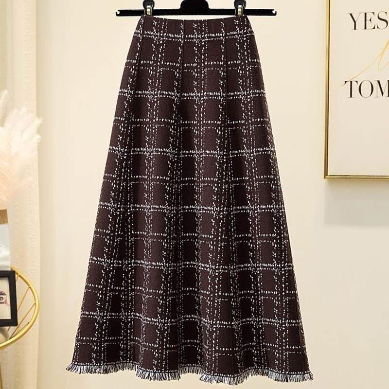 Юбка женская повседневная универсальная эластичная с высокой талией длинная свободная большого размера многослойная утолщенная эластичная облегающая юбка XXL коричневый
Юбка женская повседневная универсальная эластичная с высокой талией длинная свободная большого размера многослойная утолщенная эластичная облегающая юбка XXL коричневый