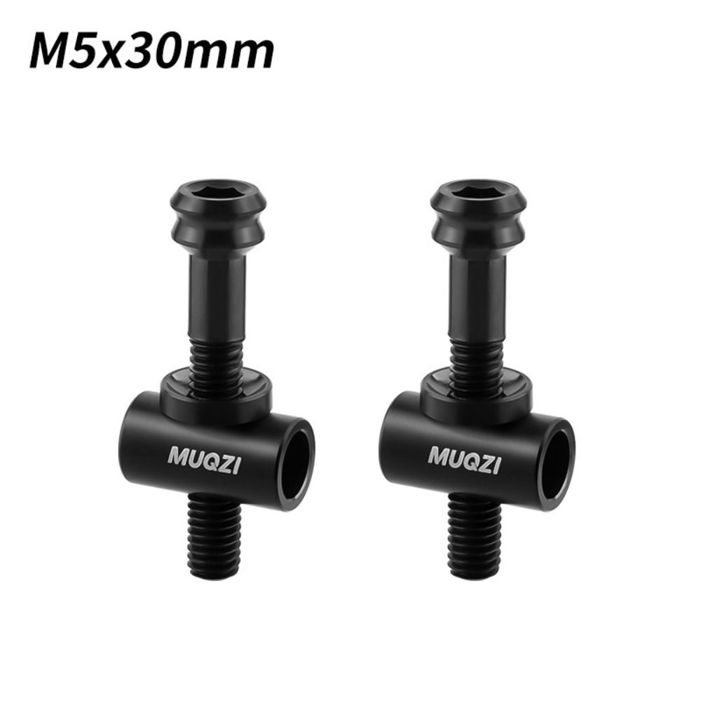 2Pcs TC4 Titanium Alloy Bike Seat Post Bolts M5*30/40MM with Washers Bicycle Saddle Fixed Bolts Durable Colorful
2Pcs TC4 Titanium Alloy Bike Seat Post Bolts M5*30/40MM with Washers Bicycle Saddle Fixed Bolts Durable Colorful