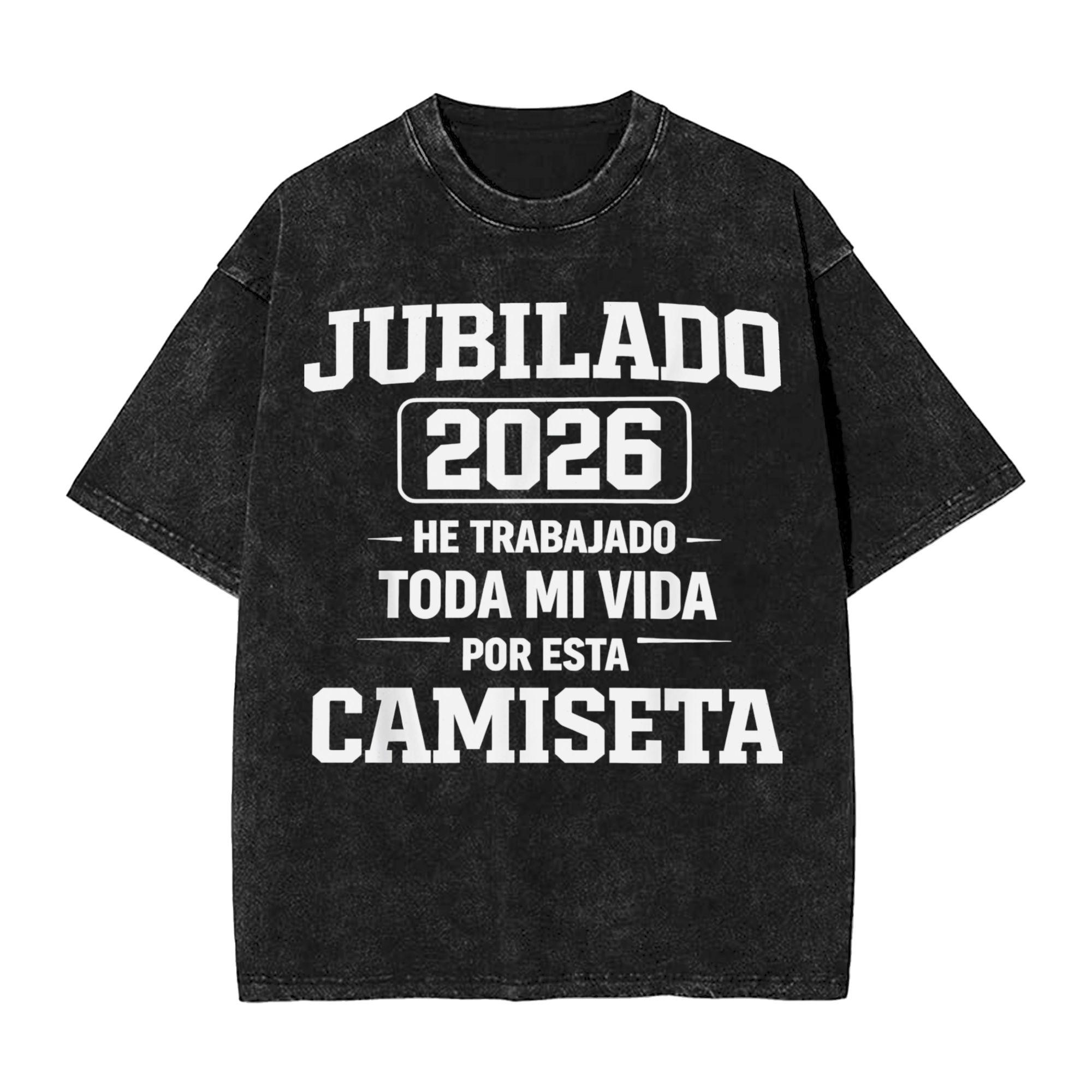 Jubilada He Trabajado Toda MI Vida Por Esta Camiseta Washed T Shirt for Unisex Women Streetwear Hip Hop TShirts Graphic Tees S
Jubilada He Trabajado Toda MI Vida Por Esta Camiseta Washed T Shirt for Unisex Women Streetwear Hip Hop TShirts Graphic Tees S