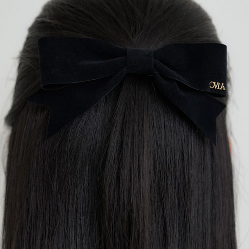 OVLA classic point velvet ribbon pin HP053 black
OVLA classic point velvet ribbon pin HP053 black