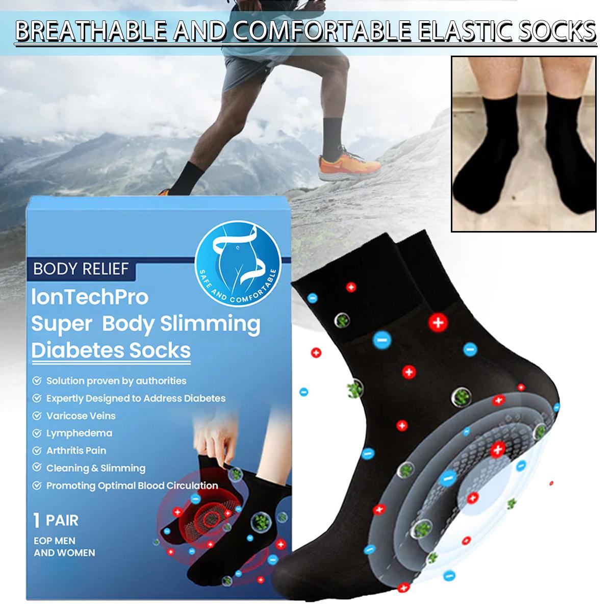 Tingml Ion Tech Pro Super Body Slimming Diabetes Socks 1 Pair for Men Women Foot Care
Tingml Ion Tech Pro Super Body Slimming Diabetes Socks 1 Pair for Men Women Foot Care