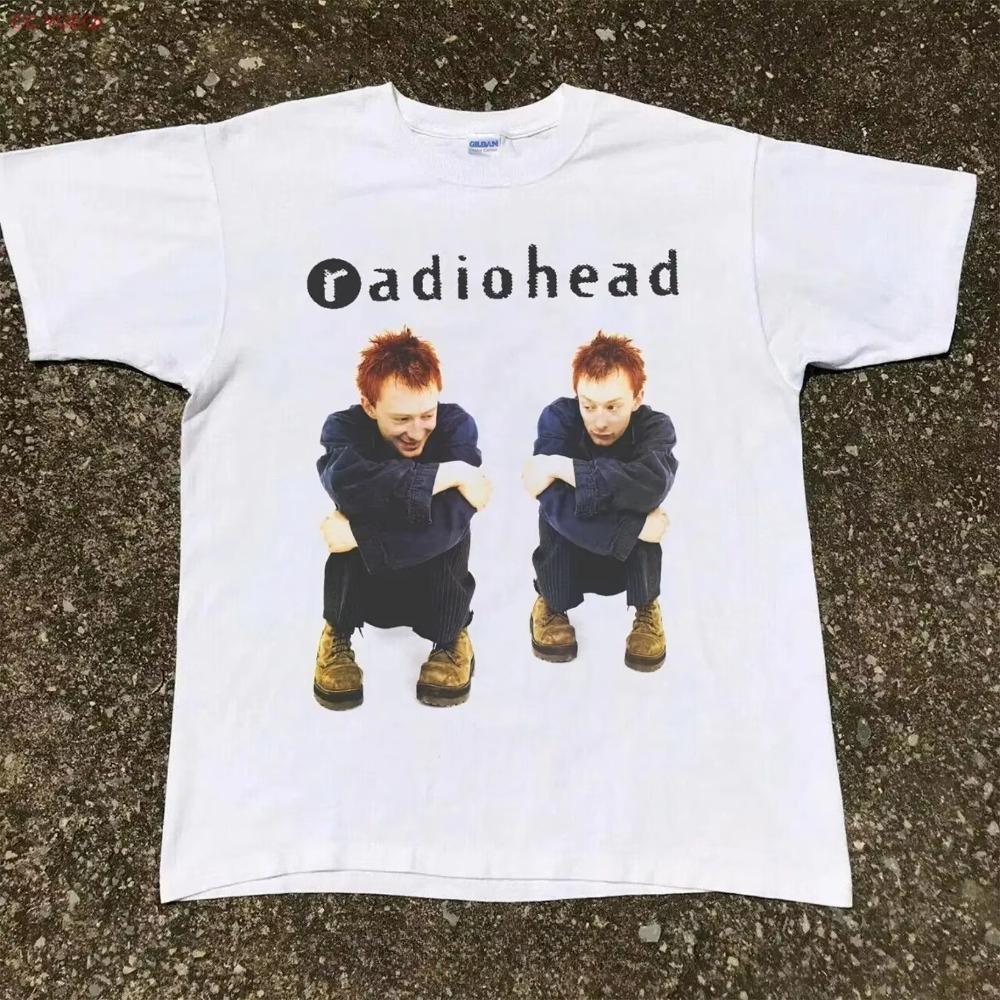 Radiohead Alternative Rock Band Thom Yorke White Men Women T Shirts Vintage Stylish Casual Top for Everyday Wear Versatile S
Radiohead Alternative Rock Band Thom Yorke White Men Women T Shirts Vintage Stylish Casual Top for Everyday Wear Versatile S