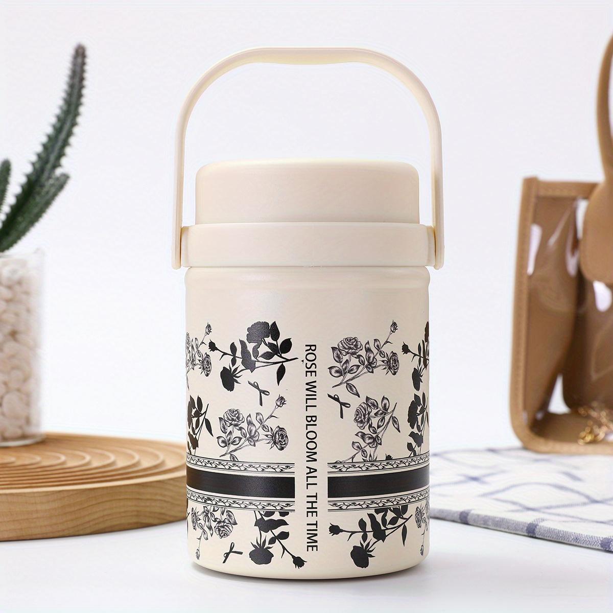 Кастрюля из нержавеющей стали с вакуумной изоляцией, банка для еды, контейнеры для ланча с дополнительной ложкой, для хранения еды в офисе, на пикнике 520ml чёрный
Кастрюля из нержавеющей стали с вакуумной изоляцией, банка для еды, контейнеры для ланча с дополнительной ложкой, для хранения еды в офисе, на пикнике 520ml чёрный