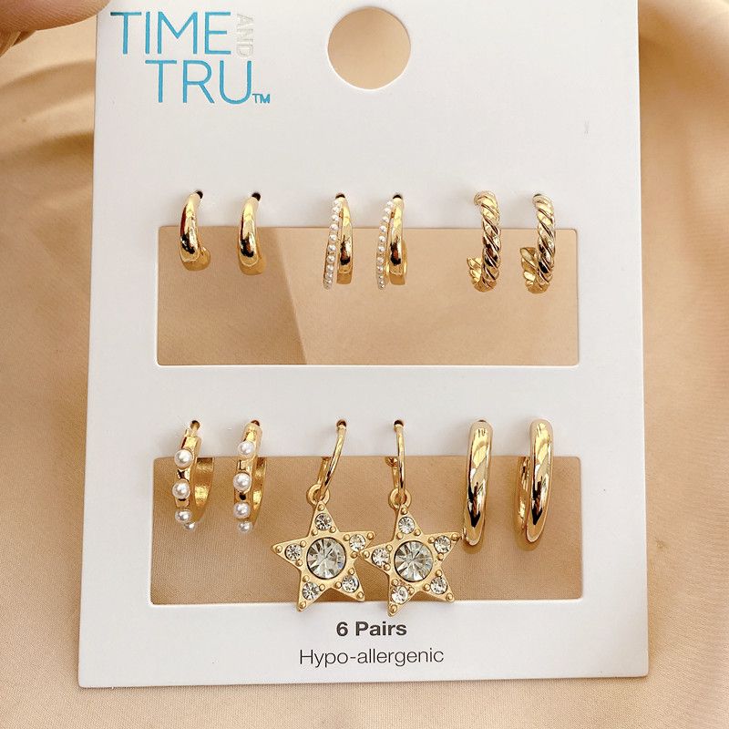 European and American Foreign Trade Jewelry, Fashionable, Unique, Simple, Versatile, Niche Design, High-End Earrings Set Default
European and American Foreign Trade Jewelry, Fashionable, Unique, Simple, Versatile, Niche Design, High-End Earrings Set Default