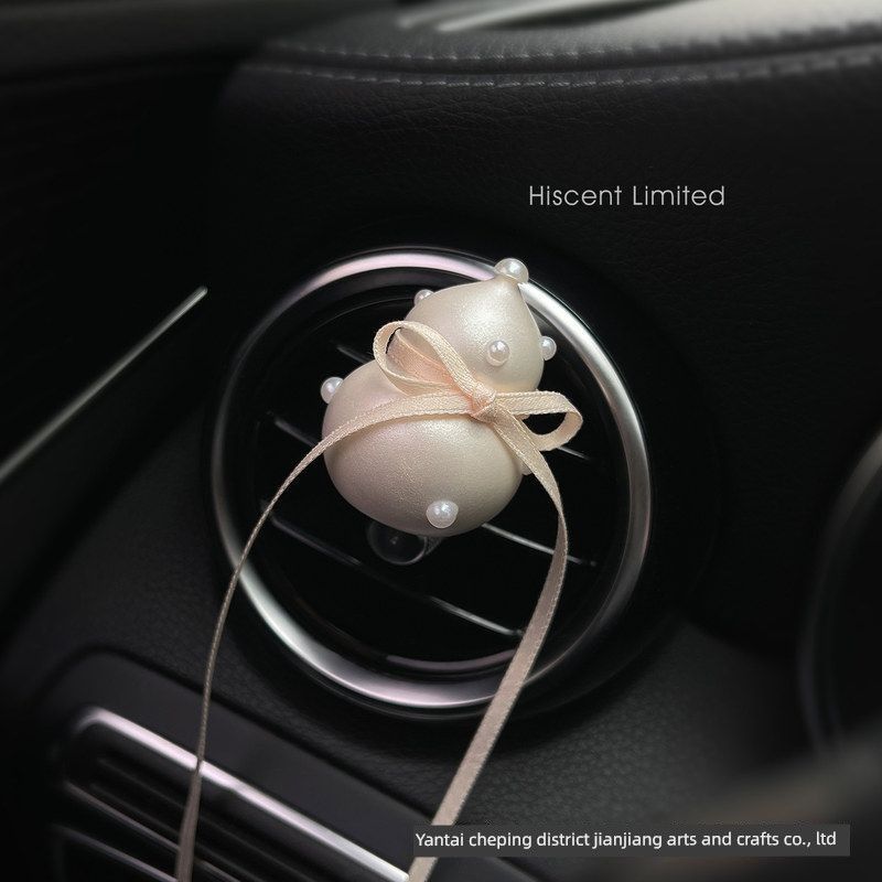 Creative Gourd-Shaped Luxury Car Air Freshener for Vent Decoration, Car Interior Ornament, Aroma Diffuser Stone Pearl White - Gourd Pearl
Creative Gourd-Shaped Luxury Car Air Freshener for Vent Decoration, Car Interior Ornament, Aroma Diffuser Stone Pearl White - Gourd Pearl