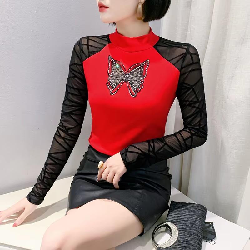 Spring Autumn Classic Butterfly Hot Diamonds T-Shirt Sexy Women Cotton Tees Fashion Streetwear Girl Tops Shirts M чёрный
Spring Autumn Classic Butterfly Hot Diamonds T-Shirt Sexy Women Cotton Tees Fashion Streetwear Girl Tops Shirts M чёрный