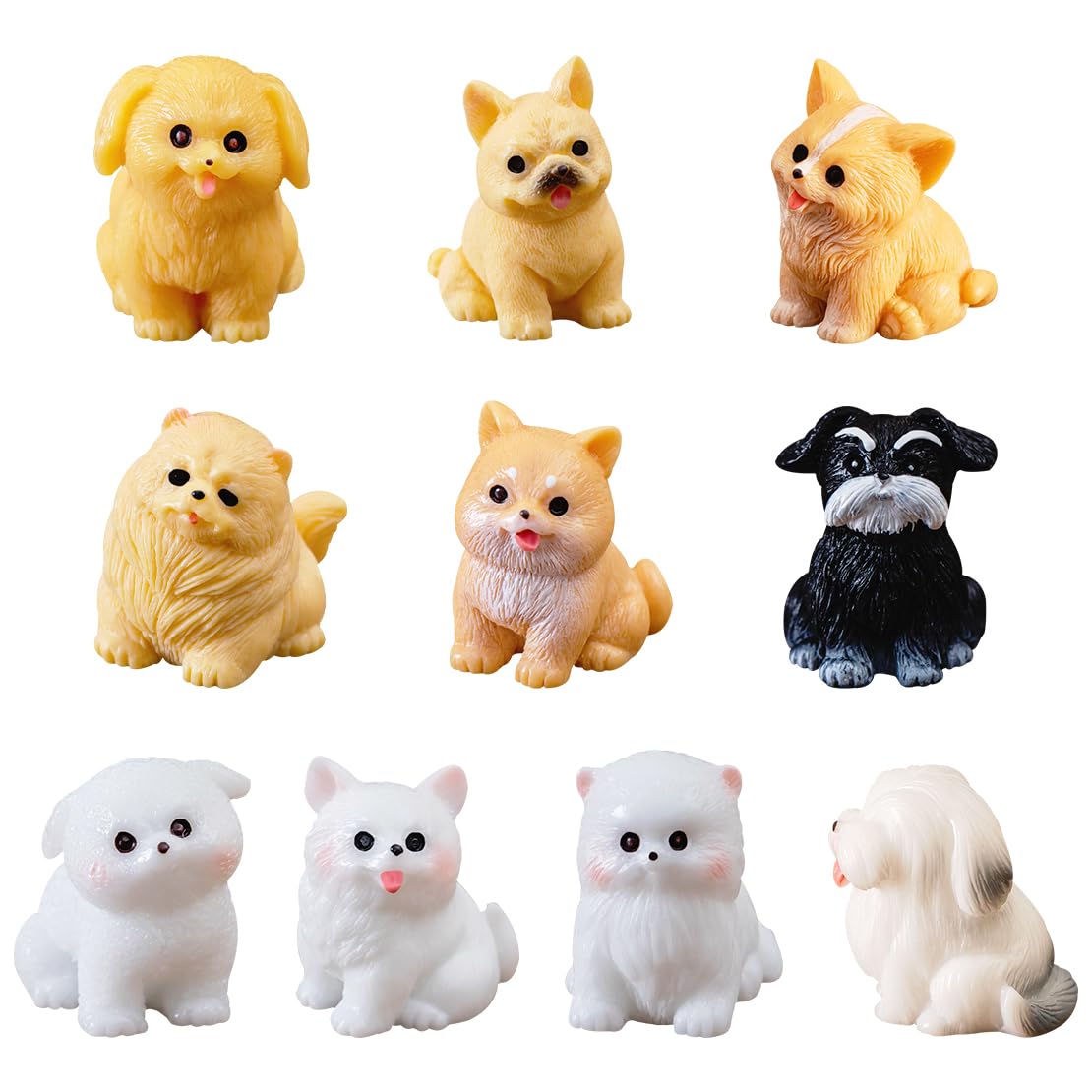 DeryArcle Miniature Dog Mini Small Small Garden Set of 12 Mulberry Lucky Strong and Good 3D Potted Gardening Many Types Figurine, Dog, Dog, Figure,
DeryArcle Miniature Dog Mini Small Small Garden Set of 12 Mulberry Lucky Strong and Good 3D Potted Gardening Many Types Figurine, Dog, Dog, Figure,