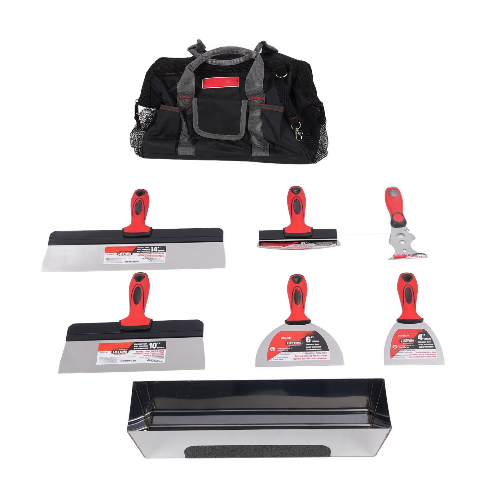 Drywall Finishing Hand Tool Kit Multifunctional Stainless Steel Drywall Mud Tools Set for
Drywall Finishing Hand Tool Kit Multifunctional Stainless Steel Drywall Mud Tools Set for