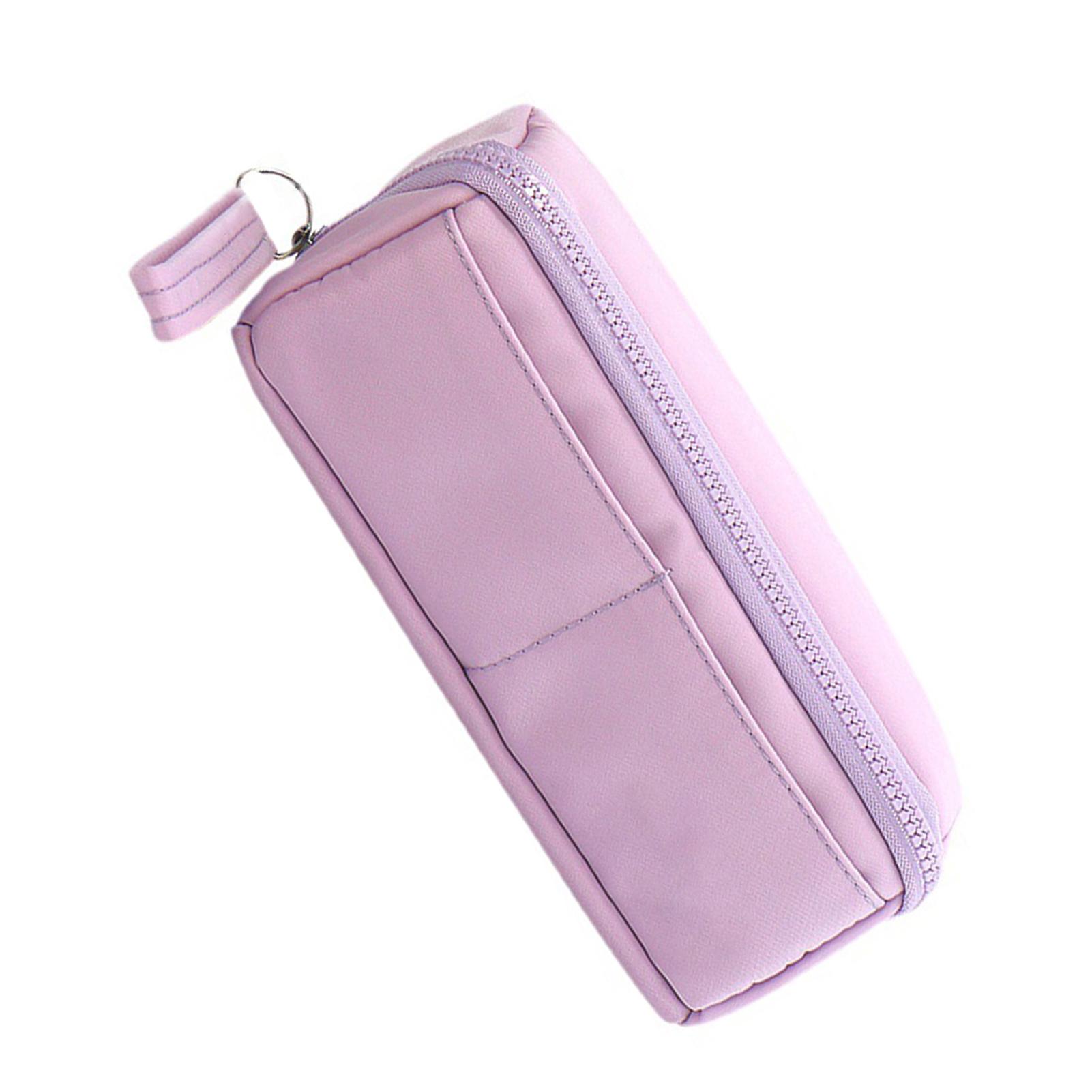 Pencil Pouch Large Capacity Pencil Case Durable and Easy to Clean with Stationery Zipper Pocket with Easy Grip Handle фиолетовый
Pencil Pouch Large Capacity Pencil Case Durable and Easy to Clean with Stationery Zipper Pocket with Easy Grip Handle фиолетовый