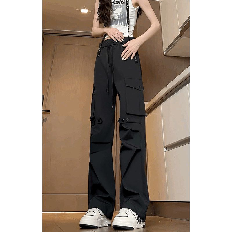 Autumn Long Work Pants for Tall Men with Large Pockets, Youth Style, Floor-Length, 190cm Pants for Spring and Autumn, 180cm Black (Extended Length) L(58-65kg)
Autumn Long Work Pants for Tall Men with Large Pockets, Youth Style, Floor-Length, 190cm Pants for Spring and Autumn, 180cm Black (Extended Length) L(58-65kg)