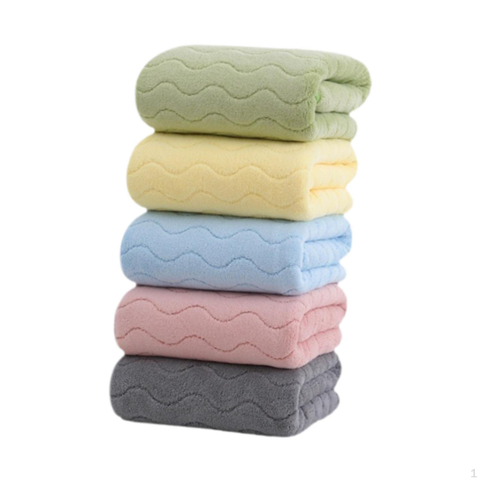 5 Pieces Coral Velvet Bath Towels Microfiber Facial Towel Highly Absorbent Soft 35cmx75cm Quick
5 Pieces Coral Velvet Bath Towels Microfiber Facial Towel Highly Absorbent Soft 35cmx75cm Quick