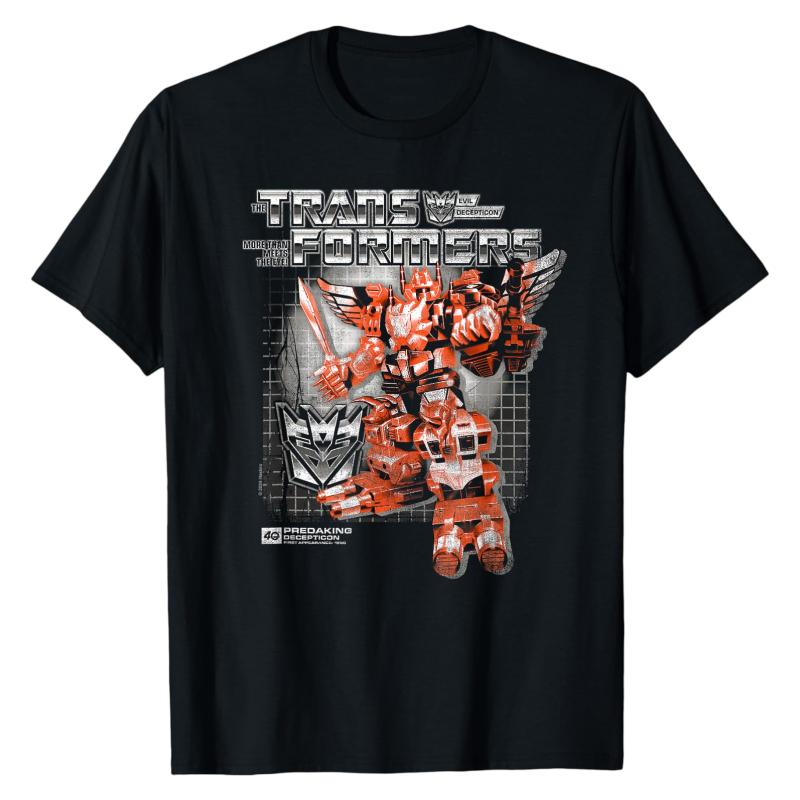 Predaking Decepticon Transformers TShirt Classic Combiner Robot Print 100 Cotton Crew Neck Casual Fashion Street Tops M
Predaking Decepticon Transformers TShirt Classic Combiner Robot Print 100 Cotton Crew Neck Casual Fashion Street Tops M