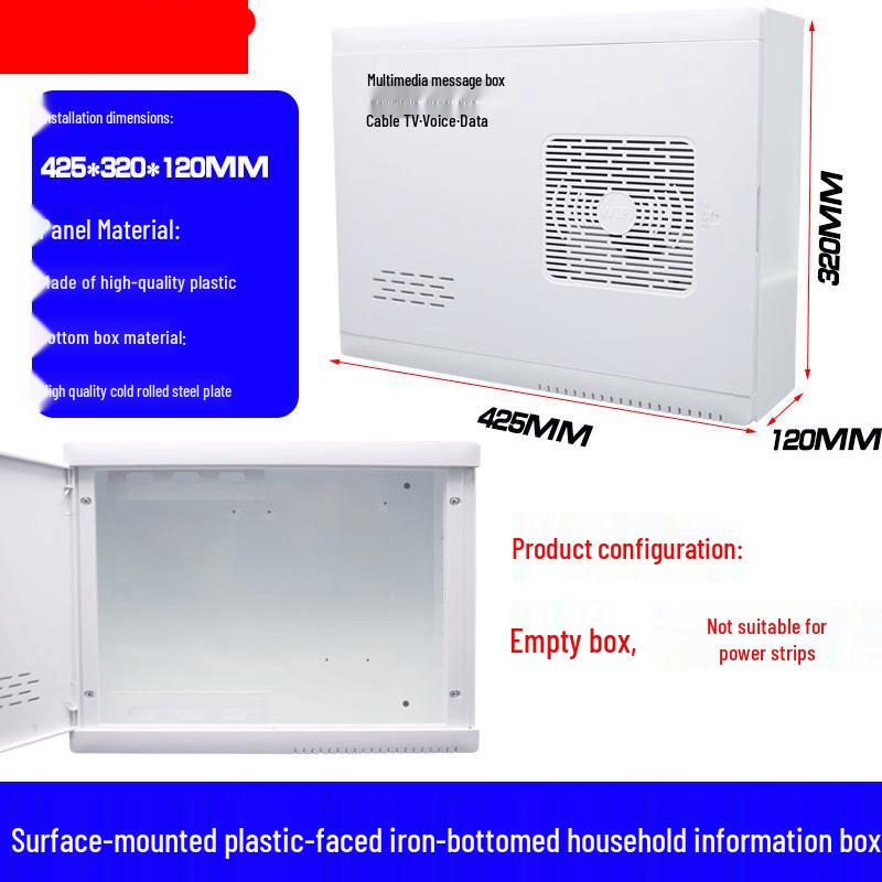 Jundingying Open-Mounted Weak Current Wiring Box
Jundingying Open-Mounted Weak Current Wiring Box