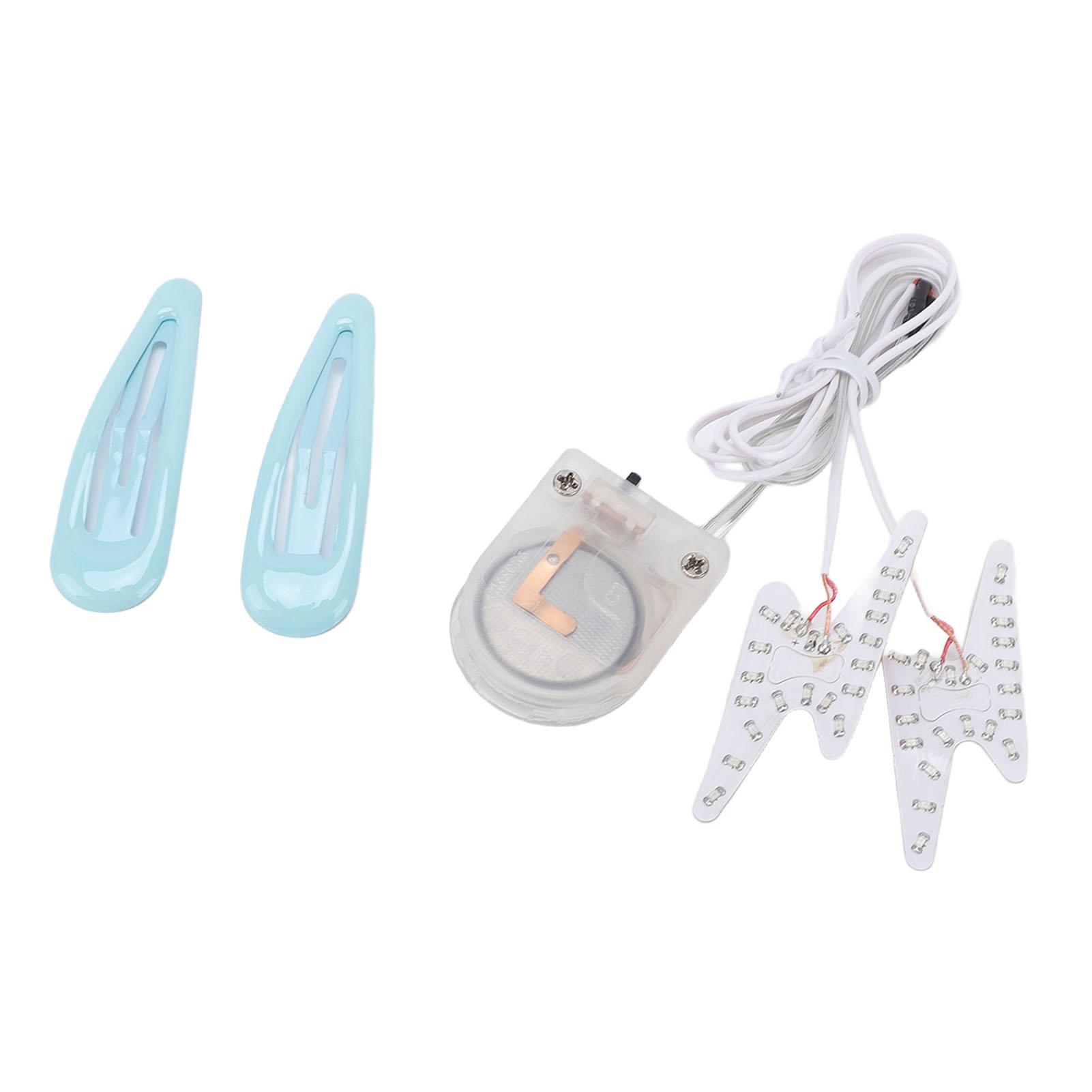 Face Sticker Lights LED Luminous Eyelash Lamp Battery Powered with Hair Clips for Parties
Face Sticker Lights LED Luminous Eyelash Lamp Battery Powered with Hair Clips for Parties
