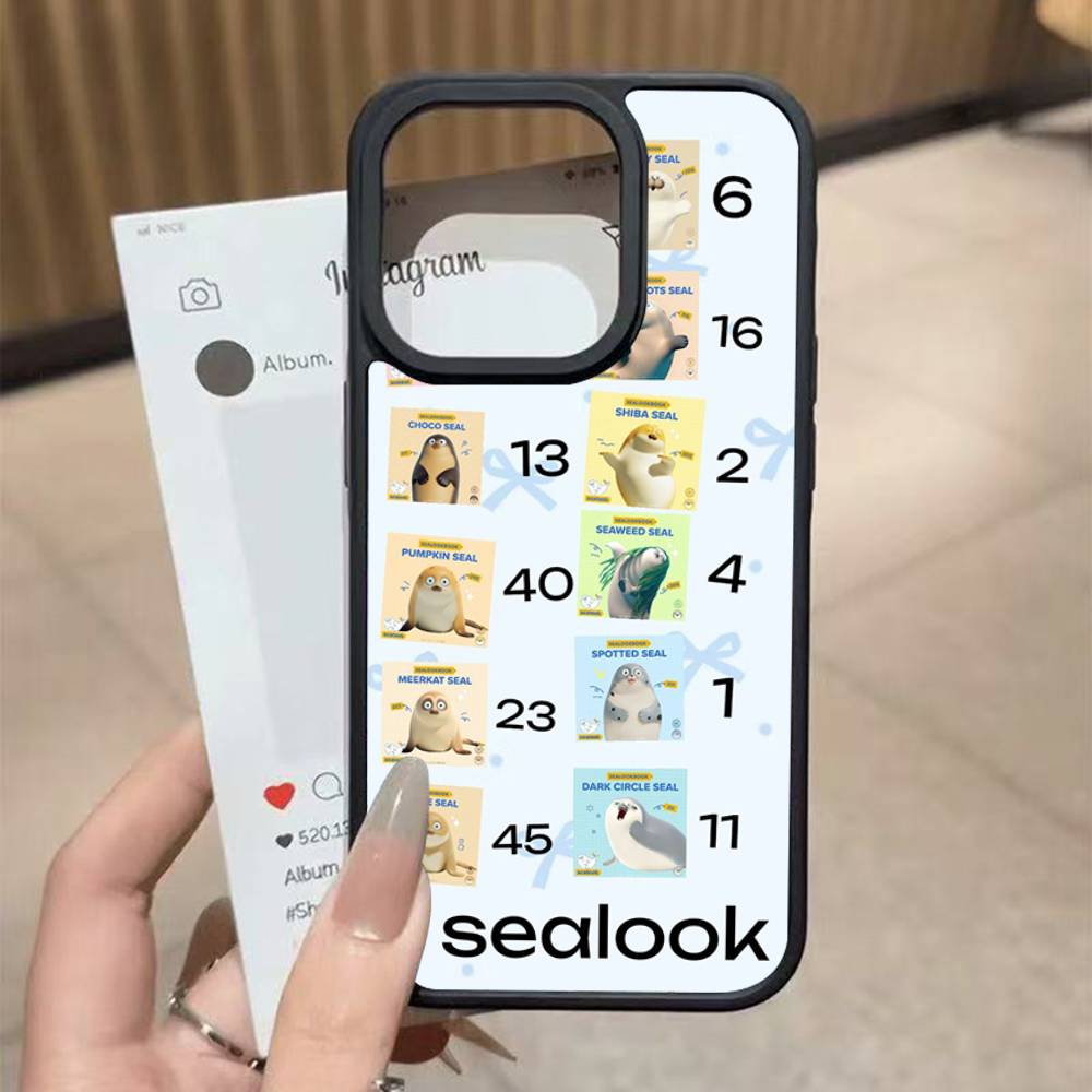 Korean popular animation SEALOOK Hard Plastic Phone Case For Iphone 17 Air 16 15 14 13 12 11 Pro Max PC TPU Ins Case iPhone 11
Korean popular animation SEALOOK Hard Plastic Phone Case For Iphone 17 Air 16 15 14 13 12 11 Pro Max PC TPU Ins Case iPhone 11