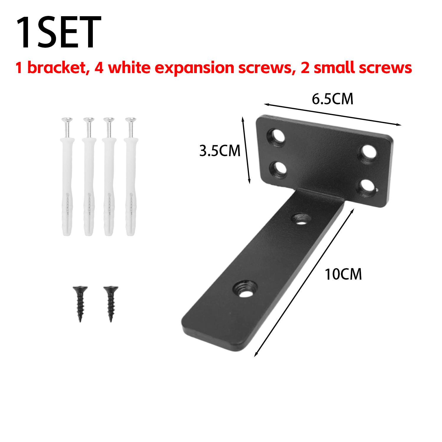 2/1x Heavy Duty Floating Shelf Brackets Wall Shelf Support with Expansion Screw for Books Plants Speakers Decorative Brackets 1 Set
2/1x Heavy Duty Floating Shelf Brackets Wall Shelf Support with Expansion Screw for Books Plants Speakers Decorative Brackets 1 Set