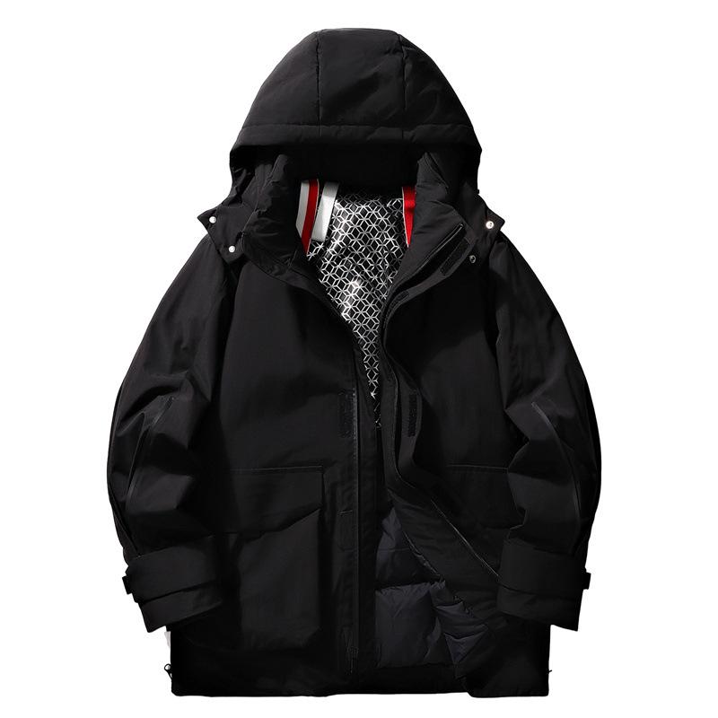 Unisex Winter White Duck Down Jacket - Warm, Trendy, and Protective for Skiing, Mountaineering, and Everyday Wear XL
Unisex Winter White Duck Down Jacket - Warm, Trendy, and Protective for Skiing, Mountaineering, and Everyday Wear XL