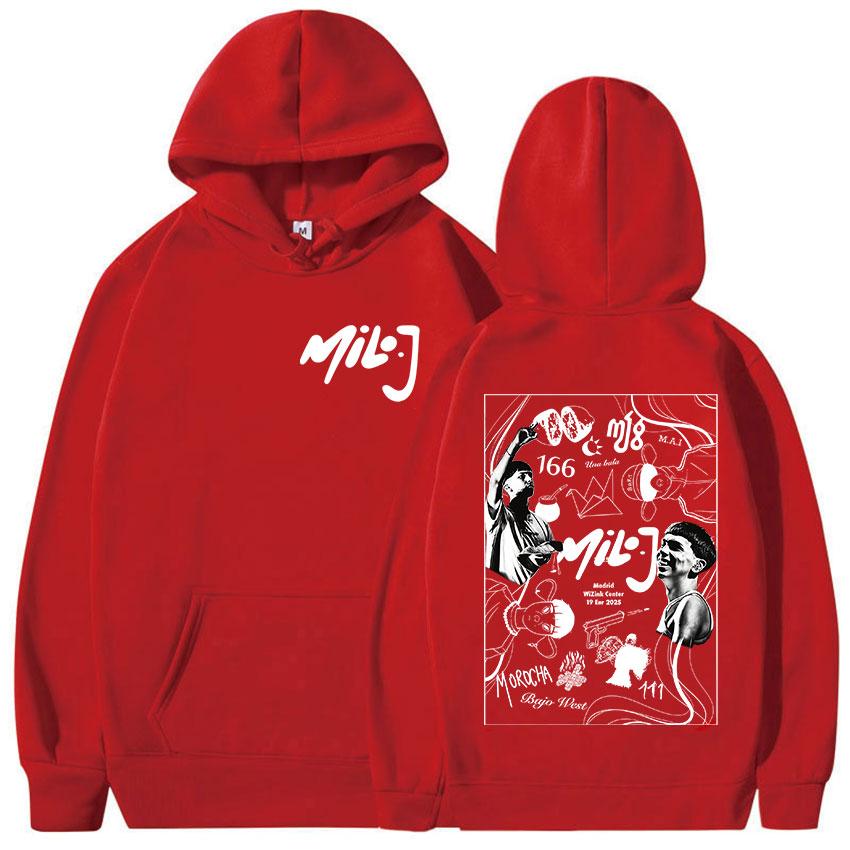 Худи с принтом Rapper Milo J 111 Tour Мужское Женское Повседневная Мода Лонгслив Толстовка Хип-Хоп Поп Свитшот с Капюшоном Уличная Одежда XL красный
Худи с принтом Rapper Milo J 111 Tour Мужское Женское Повседневная Мода Лонгслив Толстовка Хип-Хоп Поп Свитшот с Капюшоном Уличная Одежда XL красный