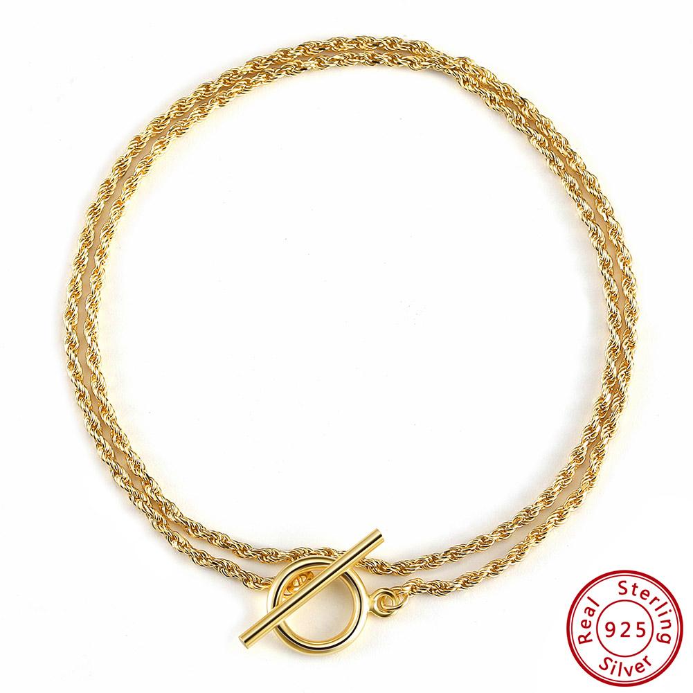 EFFIE QUEEN Ethnic 1.5mm Rope Bracelet for Women Handmade Double Layered Rope Chain Bracelet Dainty OT Clasp Accessories SB121 16.5cm
EFFIE QUEEN Ethnic 1.5mm Rope Bracelet for Women Handmade Double Layered Rope Chain Bracelet Dainty OT Clasp Accessories SB121 16.5cm