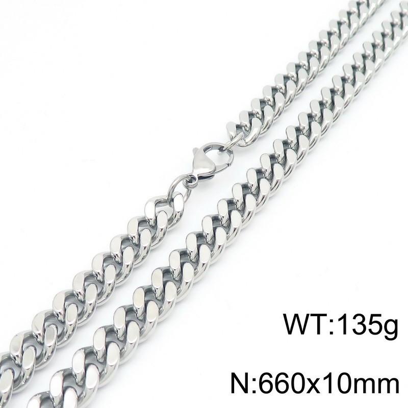 Двустороннее ожерелье из титановой стали в стиле ретро, модная и креативная мужская цепочка на пуговицах
Двустороннее ожерелье из титановой стали в стиле ретро, модная и креативная мужская цепочка на пуговицах