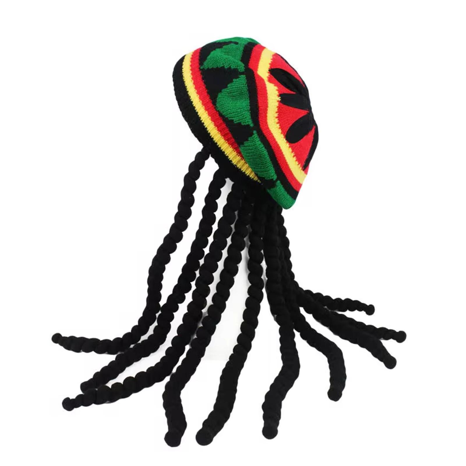 Dreadlocks Braid Hat for Adult Unisex Reggae Beanies Hat Stretchy Skull Hat Carnivals Party Costume Props Octagonal Hat 1 чёрный
Dreadlocks Braid Hat for Adult Unisex Reggae Beanies Hat Stretchy Skull Hat Carnivals Party Costume Props Octagonal Hat 1 чёрный