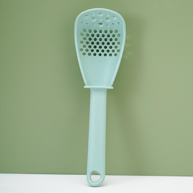 Многофункциональная кухонная ложка: Измельчитель чеснока и имбиря, дуршлаг, ложка для риса и пресс для картофеля