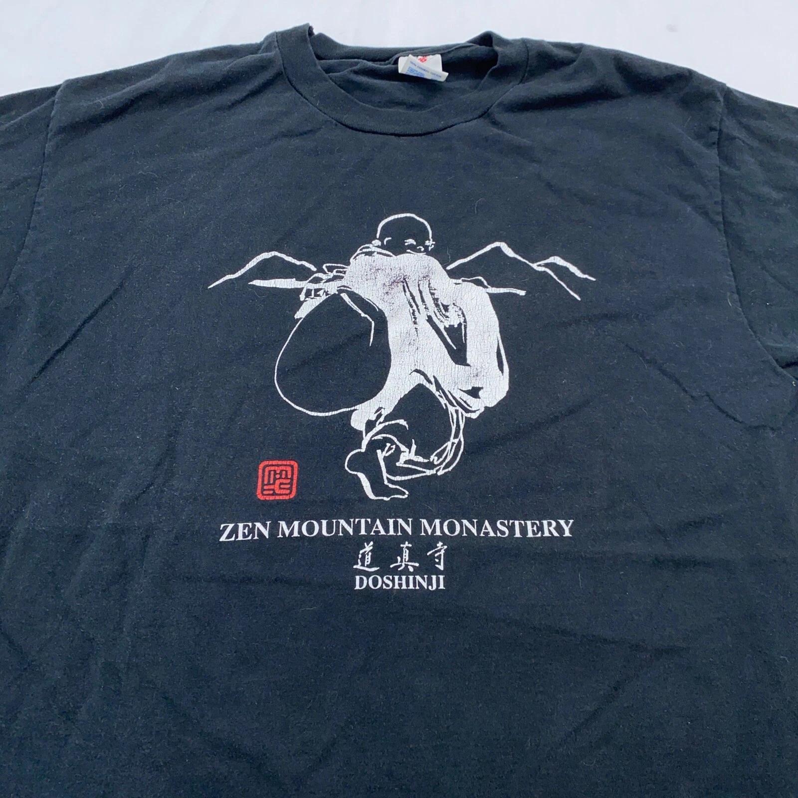 vtg 90s ZEN MOUNTAIN MONASTERY DOSHINJI T-Shirt L mt tremper New York monk 2XL
vtg 90s ZEN MOUNTAIN MONASTERY DOSHINJI T-Shirt L mt tremper New York monk 2XL