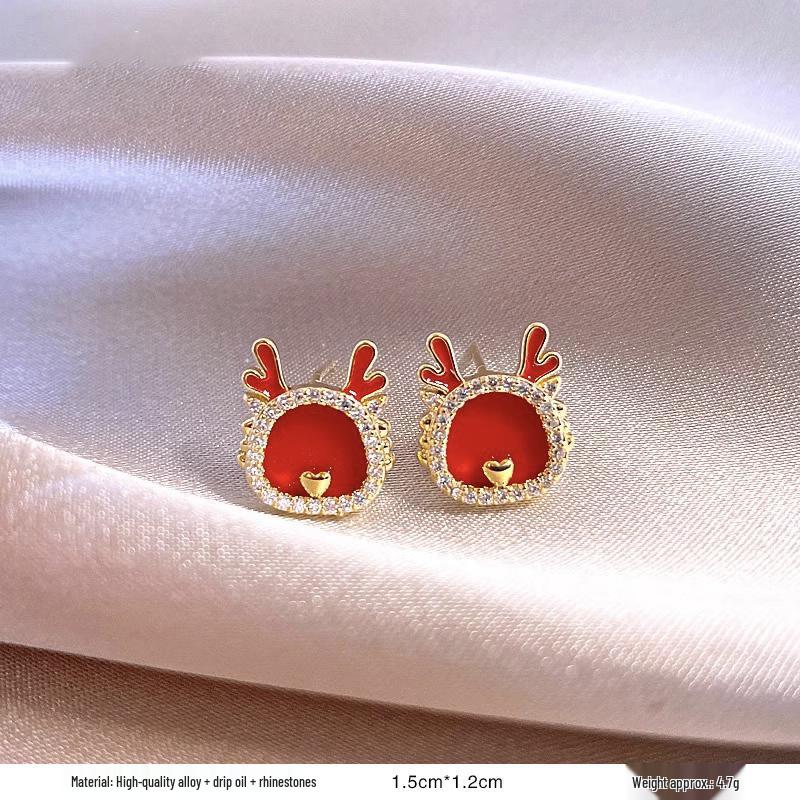 Серьги-пусеты в ретро-стиле с красной глазурью «капля» для женщин - Уникальный нишевый дизайн начала осени
Серьги-пусеты в ретро-стиле с красной глазурью «капля» для женщин - Уникальный нишевый дизайн начала осени