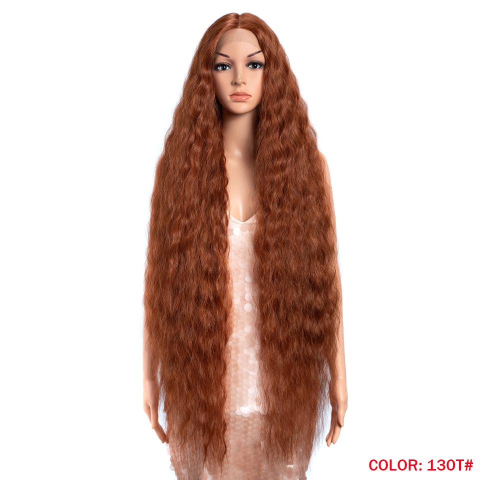 FASHION IDOL Synthetic Lace Wigs 42 Inch Long Cosplay Curly Hair Blonde 613 Pink Colorful Wigs For Woman Synthetic Lace Wig (as the picture,150%&42inches-105CM&Lace Front)
FASHION IDOL Synthetic Lace Wigs 42 Inch Long Cosplay Curly Hair Blonde 613 Pink Colorful Wigs For Woman Synthetic Lace Wig (as the picture,150%&42inches-105CM&Lace Front)