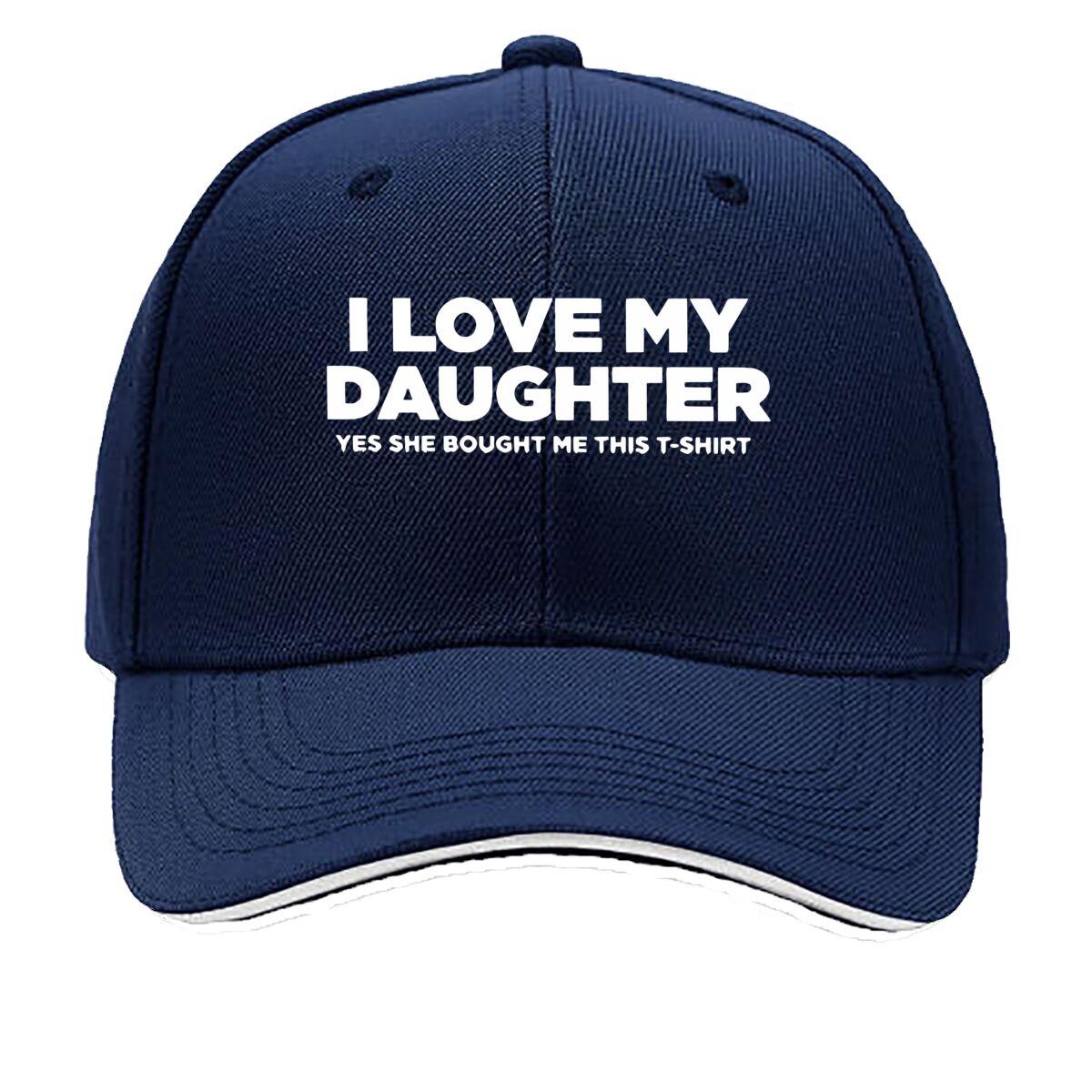 Love Daughter Speaks Warmth Hip Hop Hat Fashion Outdoor Sports Sandwich Baseball Cap One Size темно-синього кольору
Love Daughter Speaks Warmth Hip Hop Hat Fashion Outdoor Sports Sandwich Baseball Cap One Size темно-синього кольору