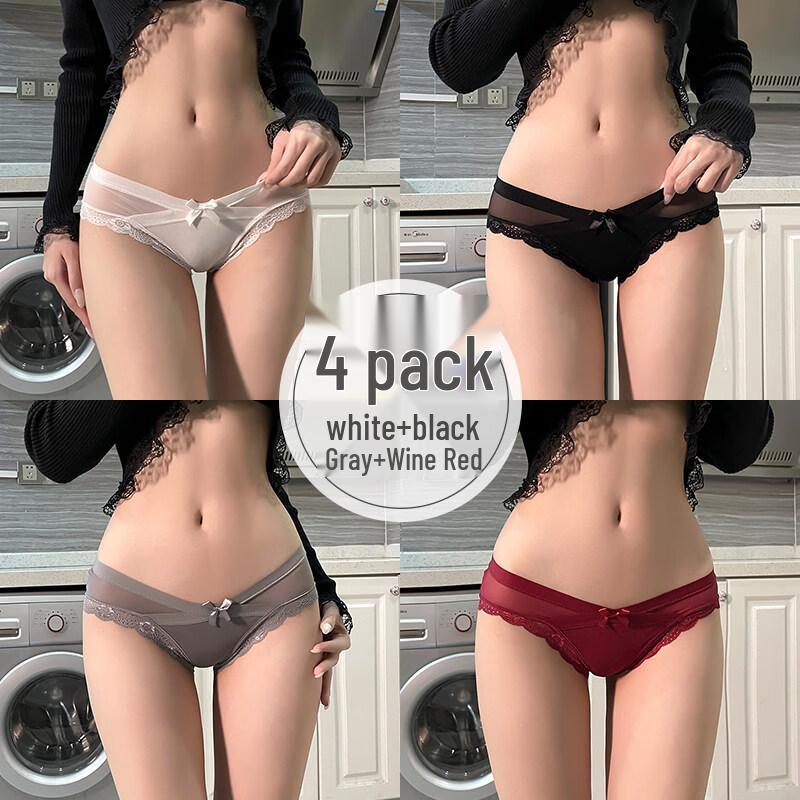 KJ Sexy Lace Ice Silk Seamless Underwear Gift Set M
KJ Sexy Lace Ice Silk Seamless Underwear Gift Set M