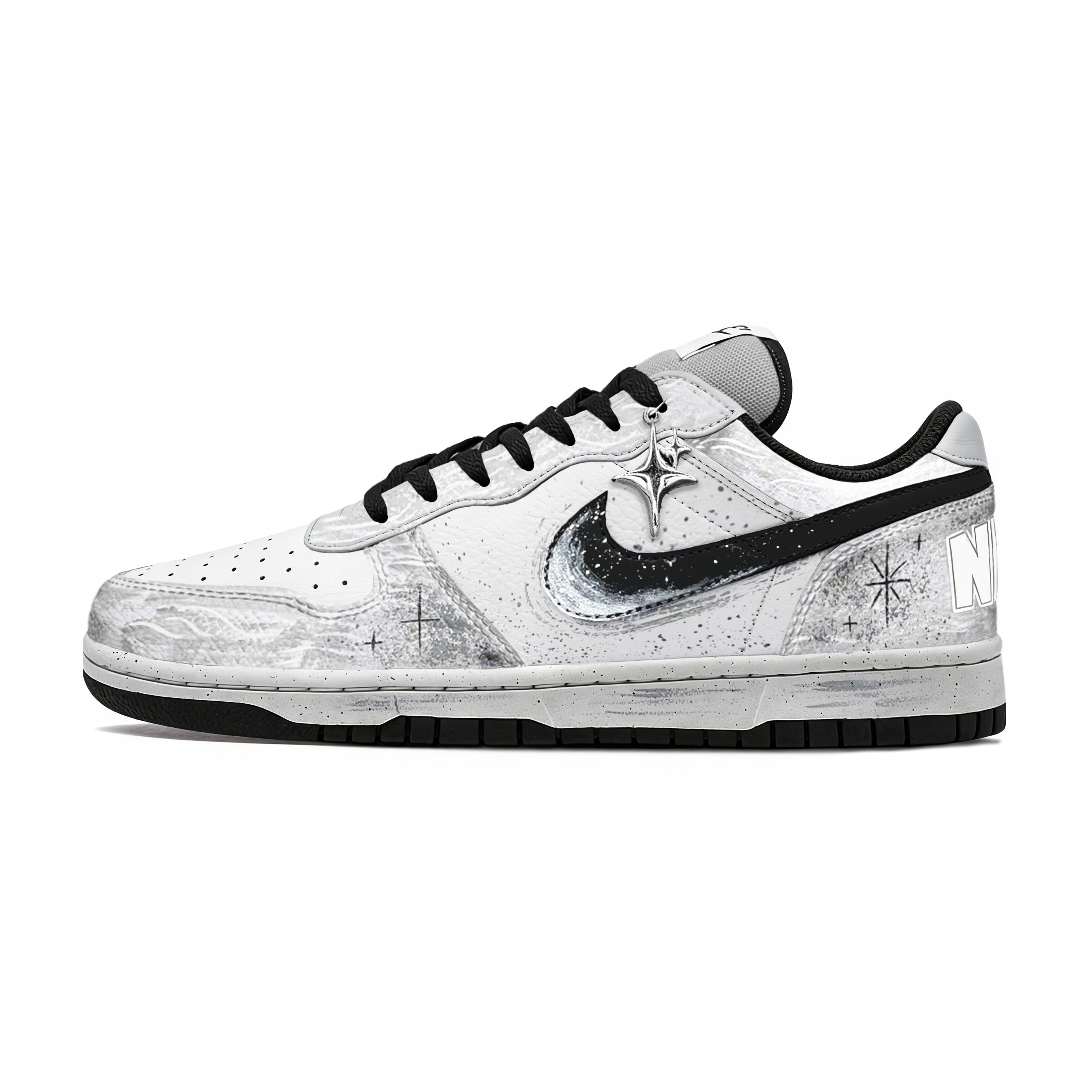 Nike Big Galaxy System Abrasion Resistant Slip Resistant Low top Skateboard Shoes Men s Black Gray 355152-017(Team1732-) 42.5
Nike Big Galaxy System Abrasion Resistant Slip Resistant Low top Skateboard Shoes Men s Black Gray 355152-017(Team1732-) 42.5