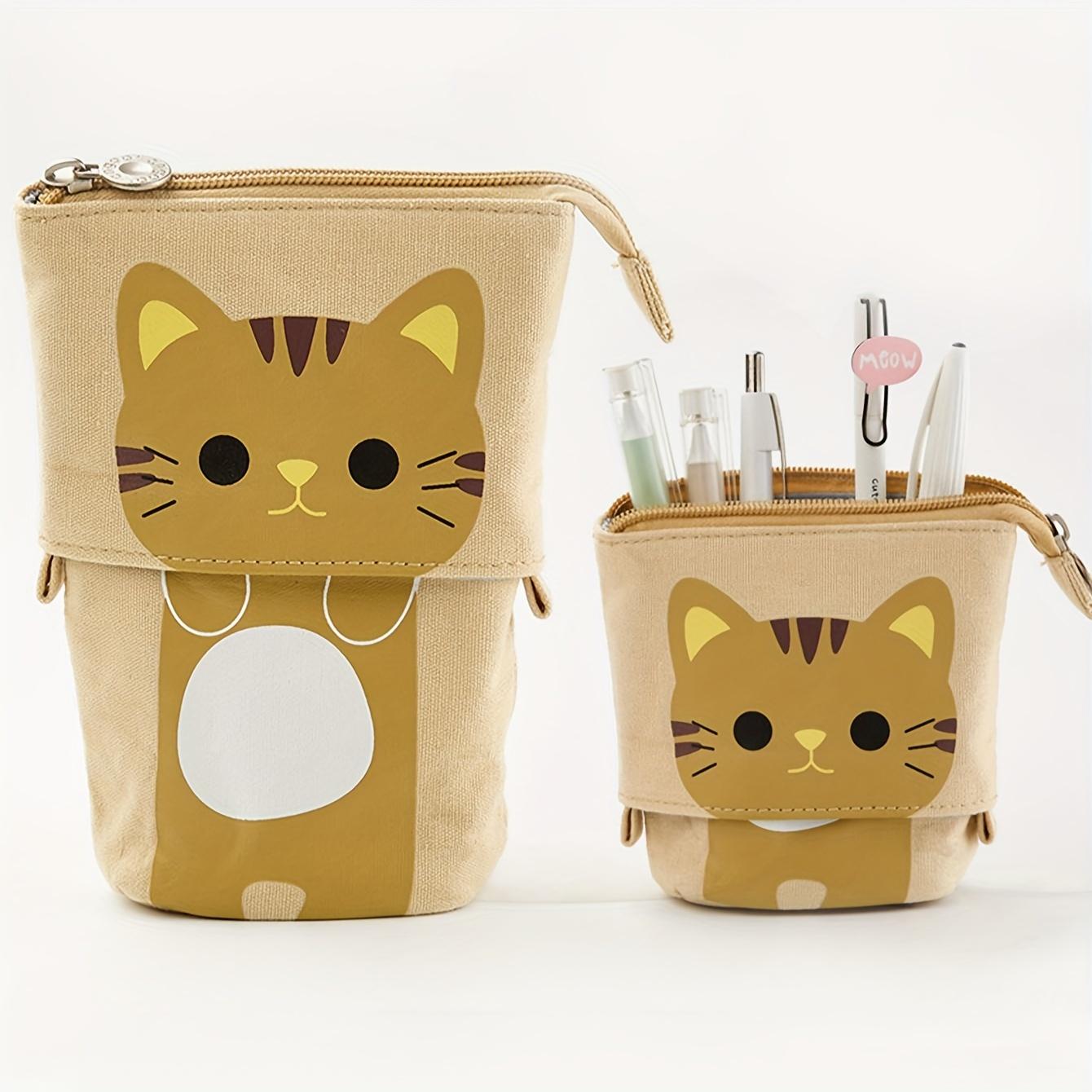 Cute Zipper Retractable Vertical Pencil Case Suitable for Students To Use Fashionable Student Stationery with Various Colors темного кольору хакі
Cute Zipper Retractable Vertical Pencil Case Suitable for Students To Use Fashionable Student Stationery with Various Colors темного кольору хакі