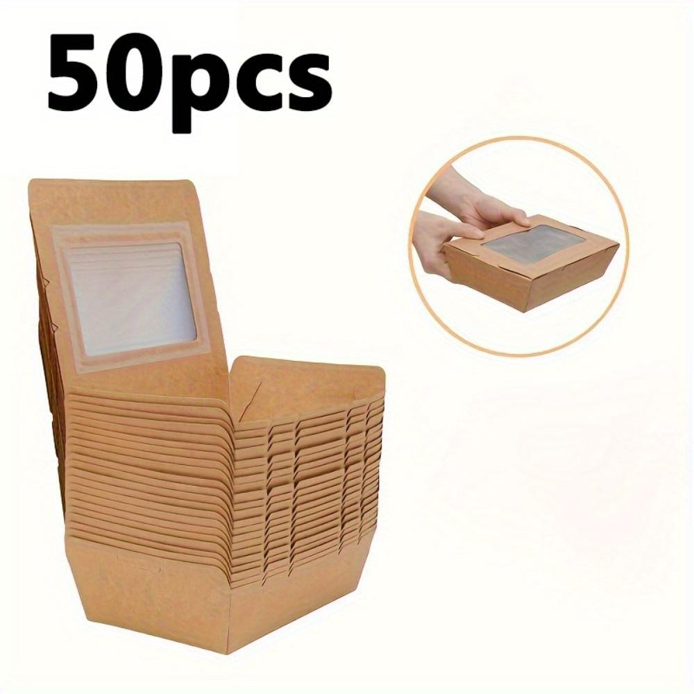 50 шт. крафт-бумажных контейнеров для еды, идеально подходящих для еды на вынос, коробок для блюд, закусок и десертов, идеально подходящих для домашней кухни и барбекю на открытом воздухе 50pcs 500ml
50 шт. крафт-бумажных контейнеров для еды, идеально подходящих для еды на вынос, коробок для блюд, закусок и десертов, идеально подходящих для домашней кухни и барбекю на открытом воздухе 50pcs 500ml