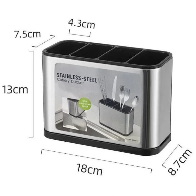 1pcs Stainless Steel Cutlery Holder Household Tableware Drainboard Spoon Storage Kitchen Organizer Drainer Dish Drying Rack
1pcs Stainless Steel Cutlery Holder Household Tableware Drainboard Spoon Storage Kitchen Organizer Drainer Dish Drying Rack