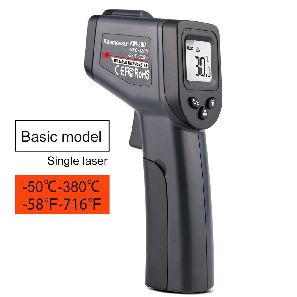 Handheld Pyrometer Digital Infrared Thermometer -50~1600℃ Non-Contact Laser LCD Display IR Temperature Gun Instruments
Handheld Pyrometer Digital Infrared Thermometer -50~1600℃ Non-Contact Laser LCD Display IR Temperature Gun Instruments