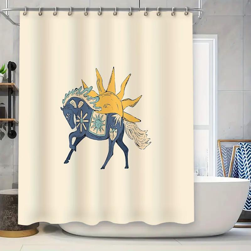 Vintage Horse Shower Curtain Farmhouse Equestrian Decor Bathroom Curtains Western Wild West Horseback Riding Artistic Backdrop W60H190(CM)-1 Pcs
Vintage Horse Shower Curtain Farmhouse Equestrian Decor Bathroom Curtains Western Wild West Horseback Riding Artistic Backdrop W60H190(CM)-1 Pcs
