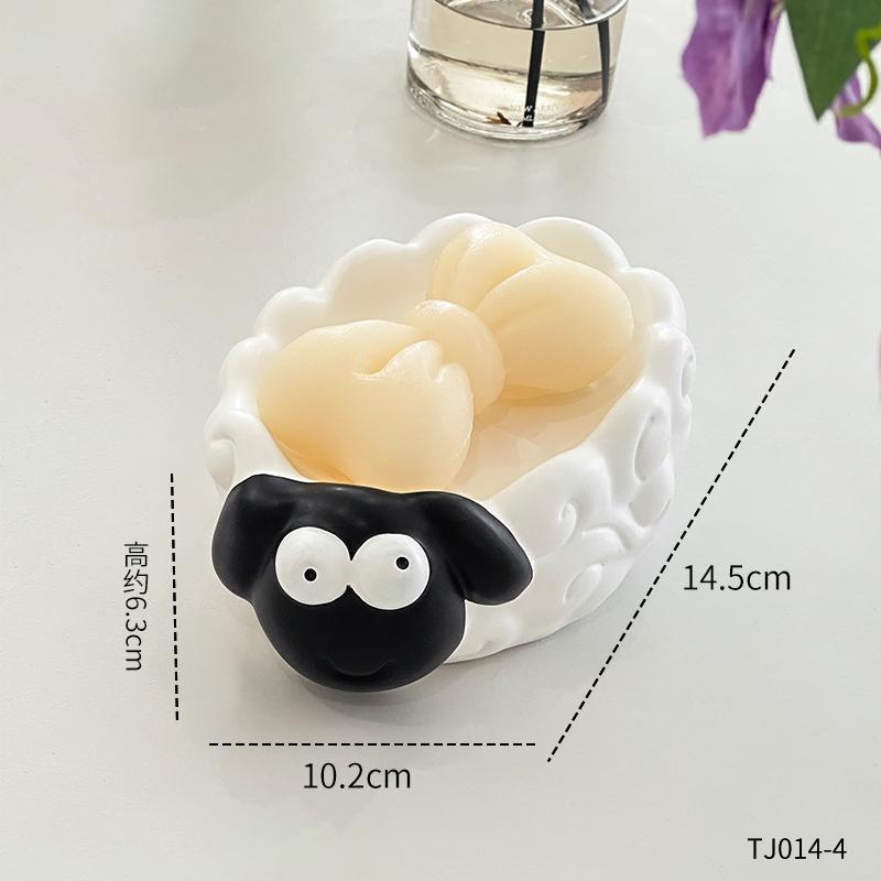 Cartoon Cute Lamb Soap Box Drainage Soap Box Non-Porous Soap Rack Creative Drainage Soap Tray Soap Rack Bathroom Accessories
Cartoon Cute Lamb Soap Box Drainage Soap Box Non-Porous Soap Rack Creative Drainage Soap Tray Soap Rack Bathroom Accessories