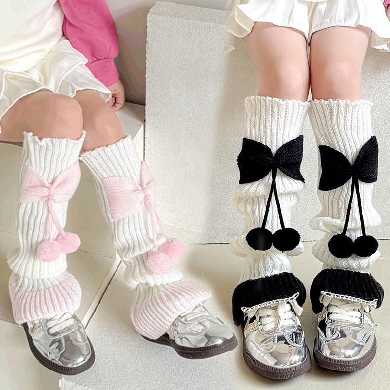 New Children Sweet Bowknot Leg Warmers Lolitas Knitted Socks for Girls Warm Foot Cover Cute Ballet Guards Socks Long Stockings One Size
New Children Sweet Bowknot Leg Warmers Lolitas Knitted Socks for Girls Warm Foot Cover Cute Ballet Guards Socks Long Stockings One Size